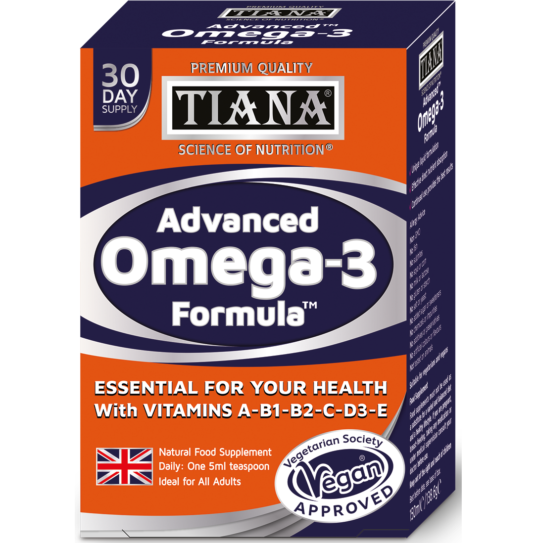 TIANA Advanced Vegan Liquid Omega-3 Multivitamin Formula