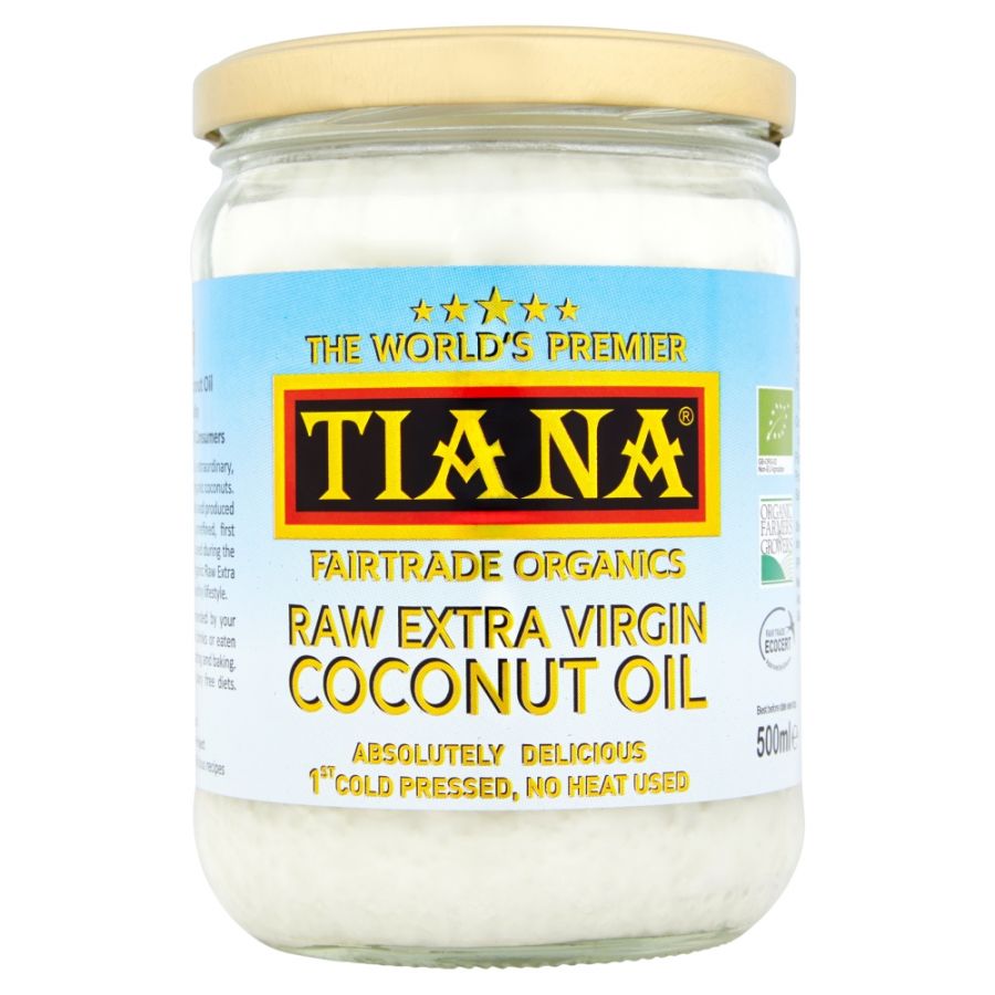 TIANA Raw Extra Virgin Coconut Oil 500ml 6 for 4