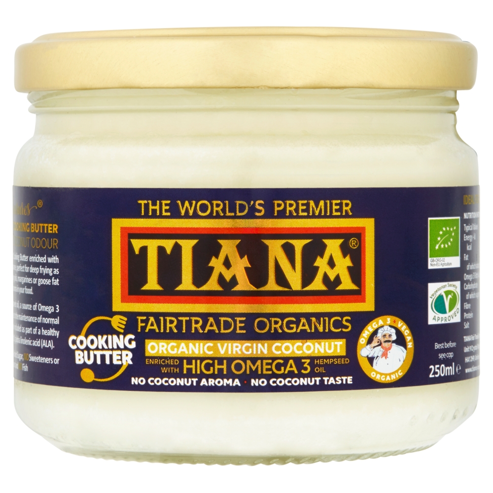 TIANA Omega-3 Virgin Coconut Butter 250ml 6 for 5
