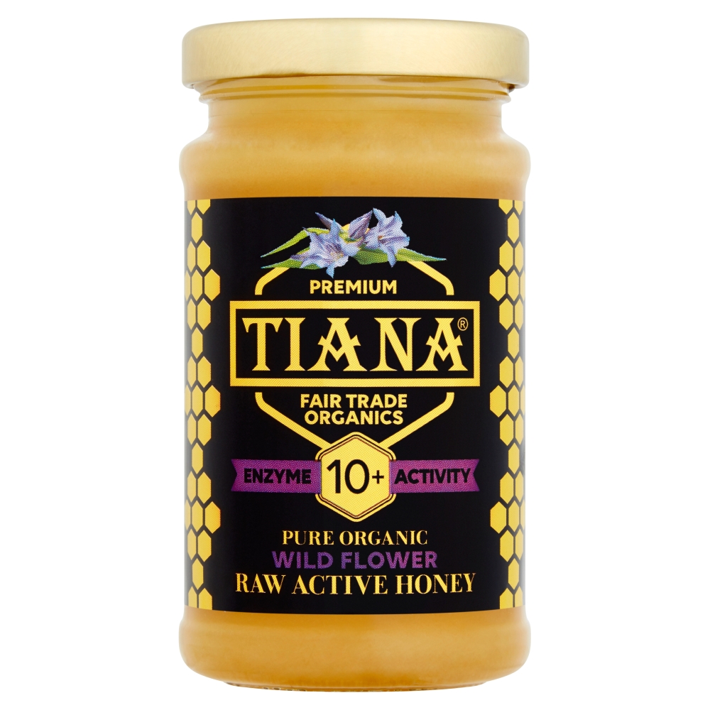 TIANA Raw Active Wild Flower Honey 10+ 3 for 2