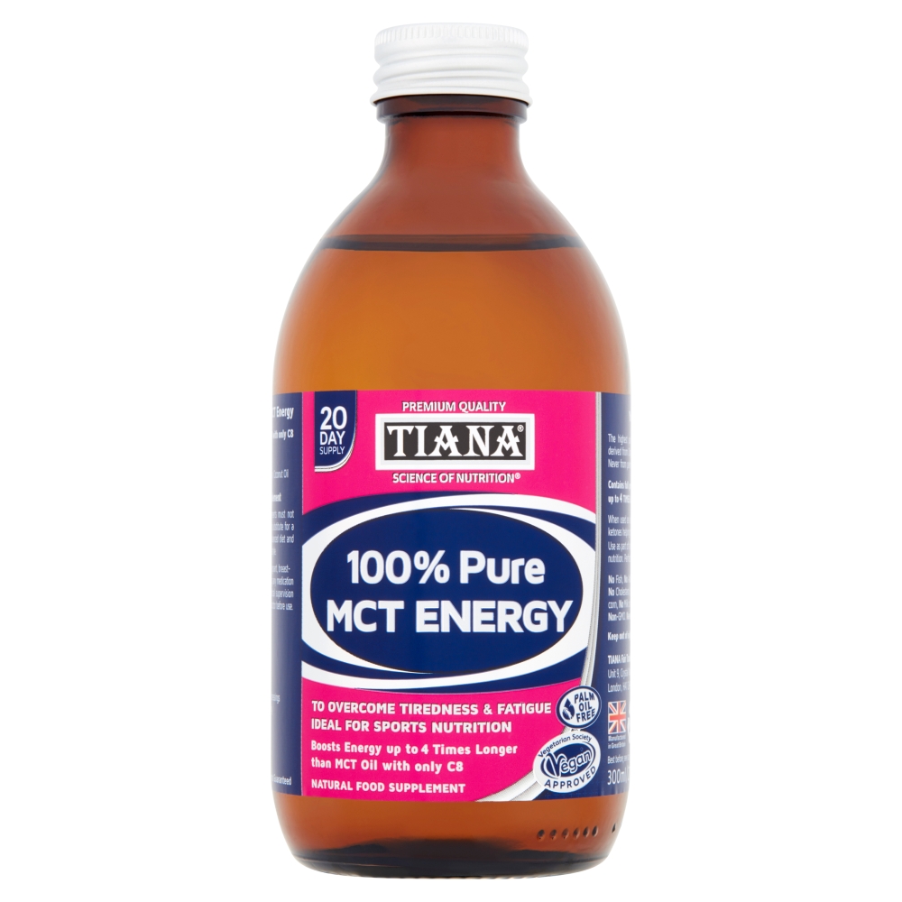 TIANA Organic 100% Pure MCT Oil Energy, Weight Loss