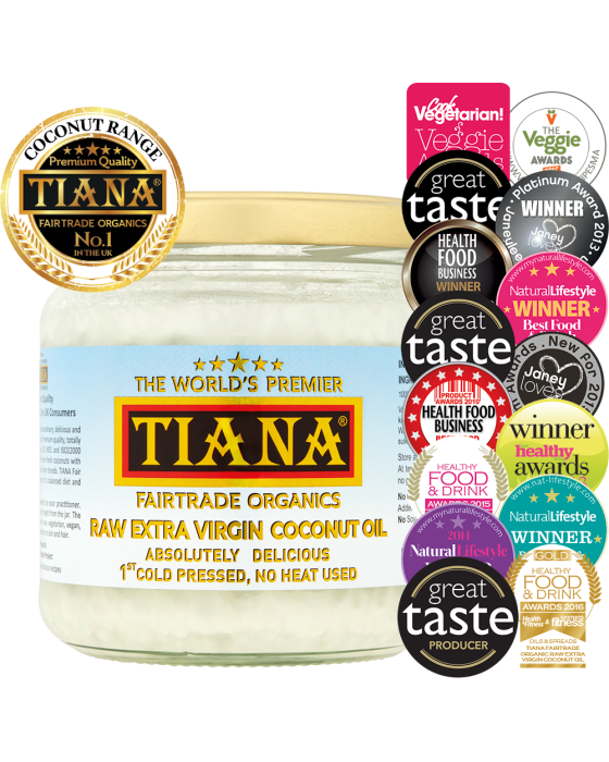 TIANA Coconut Oil, is the Best Coconut Oil for Skin and Hair