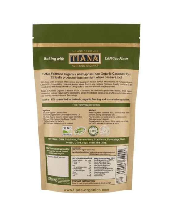 organic cassava flour
