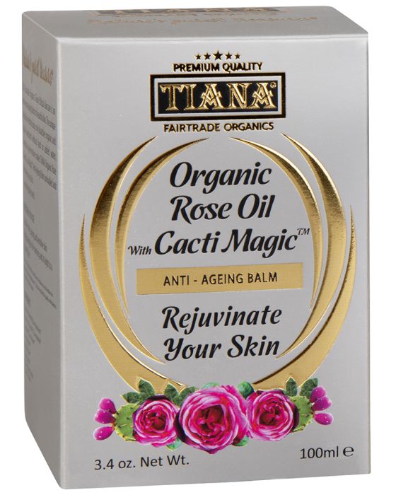 TIANA Organic Rose Oil with Cacti Magic
