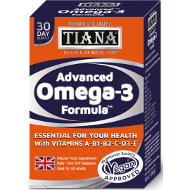 TIANA Advanced Vegan Liquid Omega-3 Multivitamin Formula