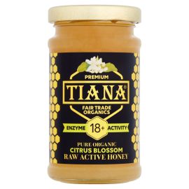 TIANA Raw Active Citrus Blossom Honey 18+ 3 for 2