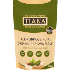 TIANA Fairtrade Organic Gluten-Free Cassava Flour