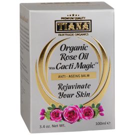 TIANA Fairtrade Organic Rose Oil Anti-Ageing Balm 3 for 2