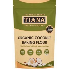 TIANA Fairtrade Organic Low-Carb Gluten-Free Coconut Flour