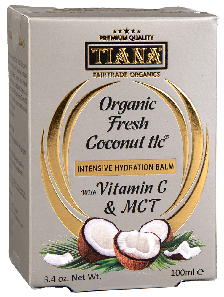 TIANA Fairtrade Organic Fresh Coconut Hydration Balm 3 for2