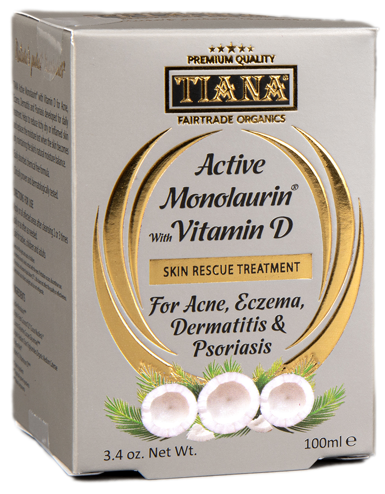 TIANA Active Monolaurin Relief for Acne, Eczema, Dermatitis and Psoriasis