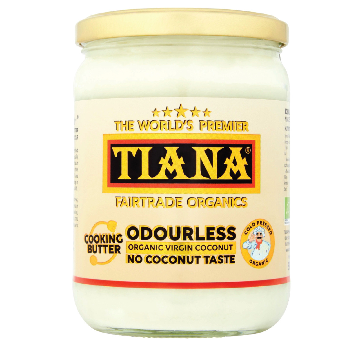 TIANA Odourless Virgin Coconut Butter 500ml 6 for 5