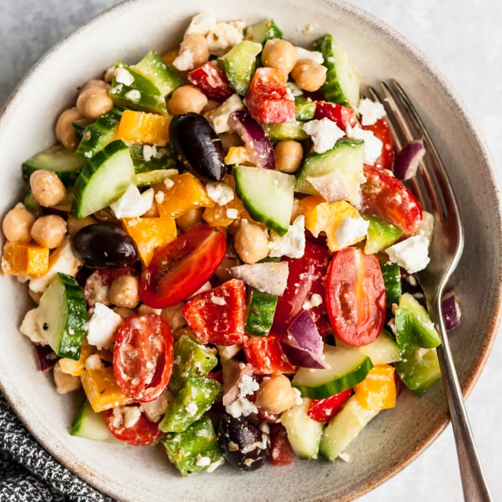 Tiana Fairtrade Organics Chopped Greek Salad Recipe